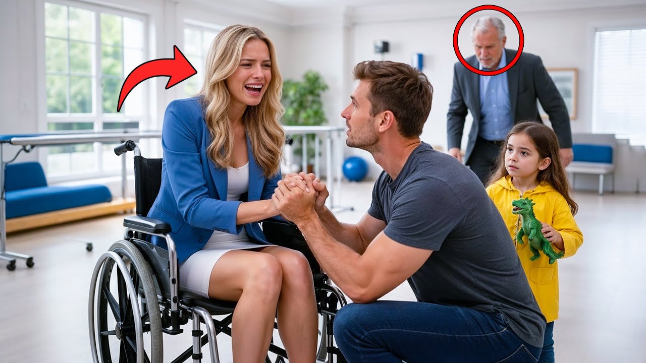 CEO’s Daughter Was Paralyzed — Until a Single Dad Walked In and Said: 