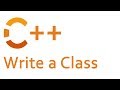 How to Write a C++ Class