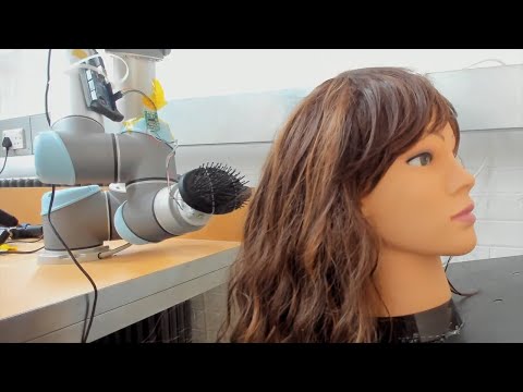 Robotic Hair Brushing