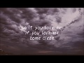 flatsound - if you love me come clean (Lyric Video)