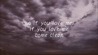 flatsound - if you love me come clean (Lyric Video) chords