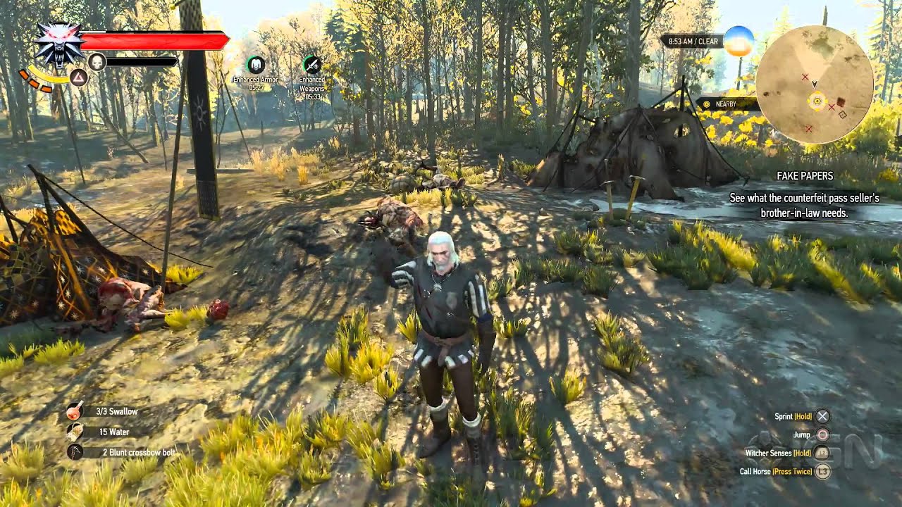 Thou Shalt Not Pass Witcher 3