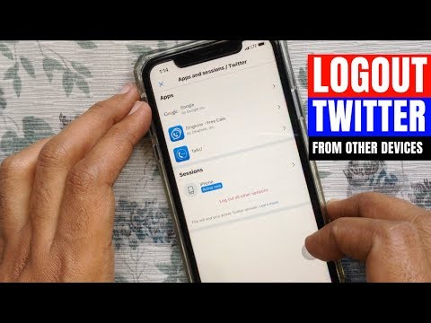 How to Logout Twitter Account from all other Devices