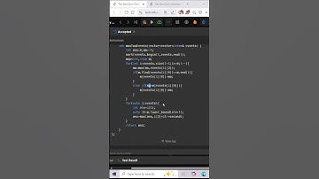 2054. Two Best Non-Overlapping Events | Editorial | Leetcode #coding #trending #coding #dsa #viral