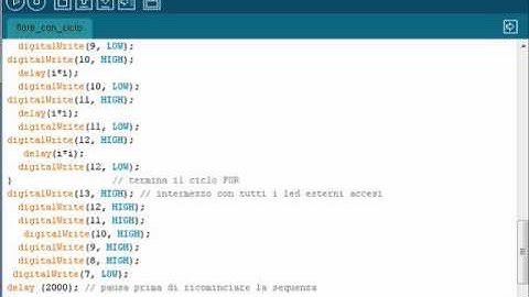 Scheda ARDUINO, videocorso per meccanici schema 003