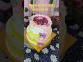 #Women's Day special#pineapple flavour #butterfly decoration #two tier cake #viral video #ytviral#