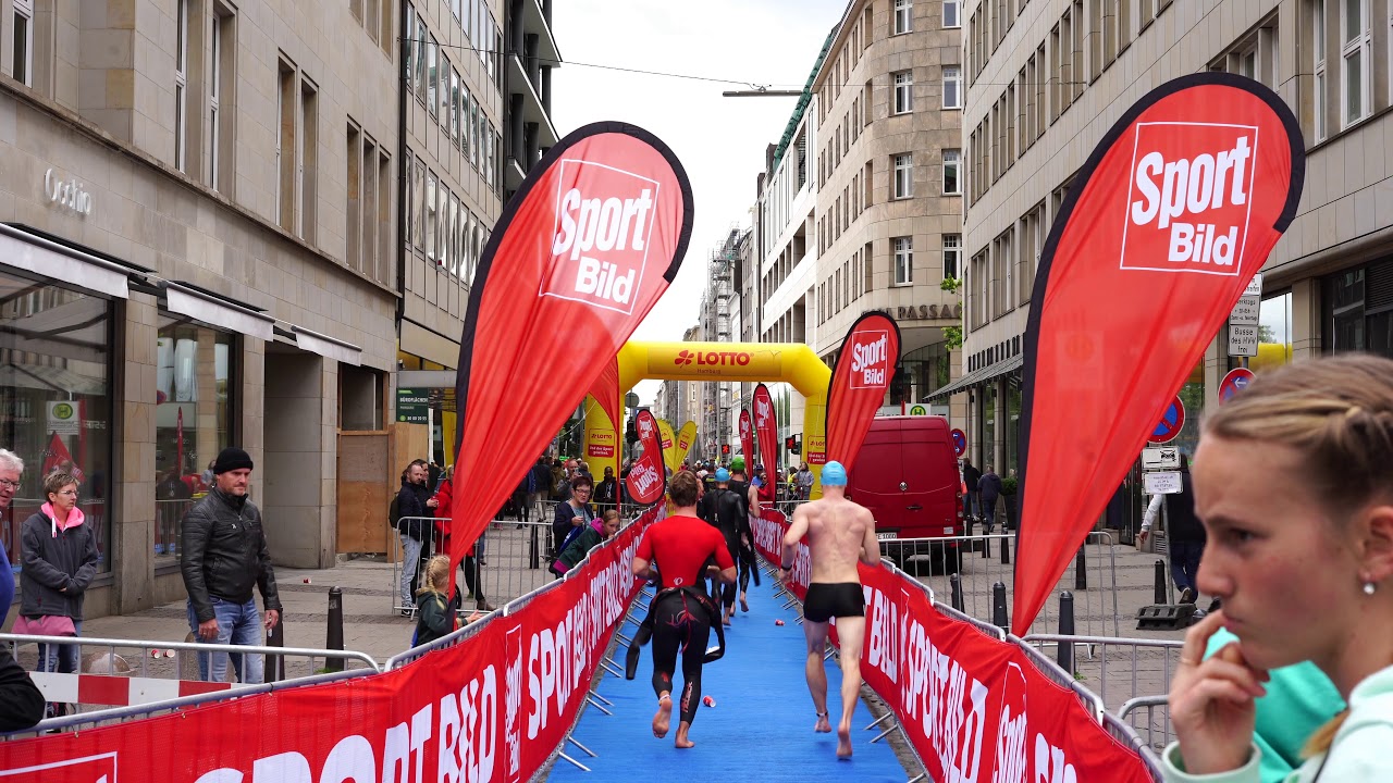 World Triathlon in Hamburg City July 2019 4K long version