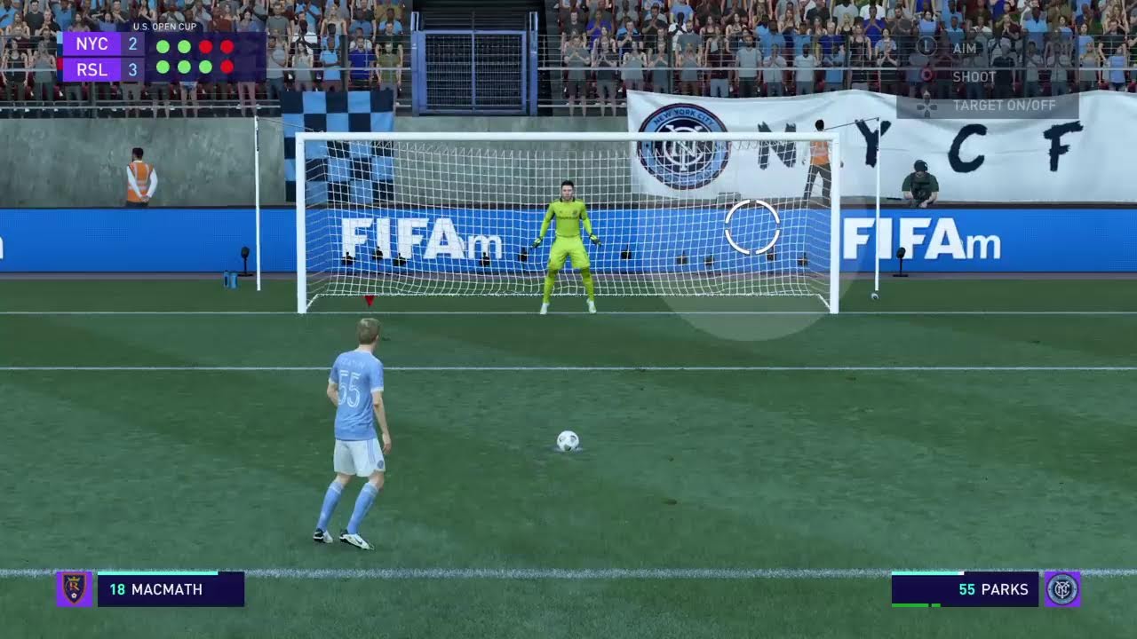 Fifa 21 tournament mode NYFC vs Real Salt Lake