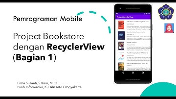 Membuat Project List Bookstore dengan RecyclerView (Bagian 1)