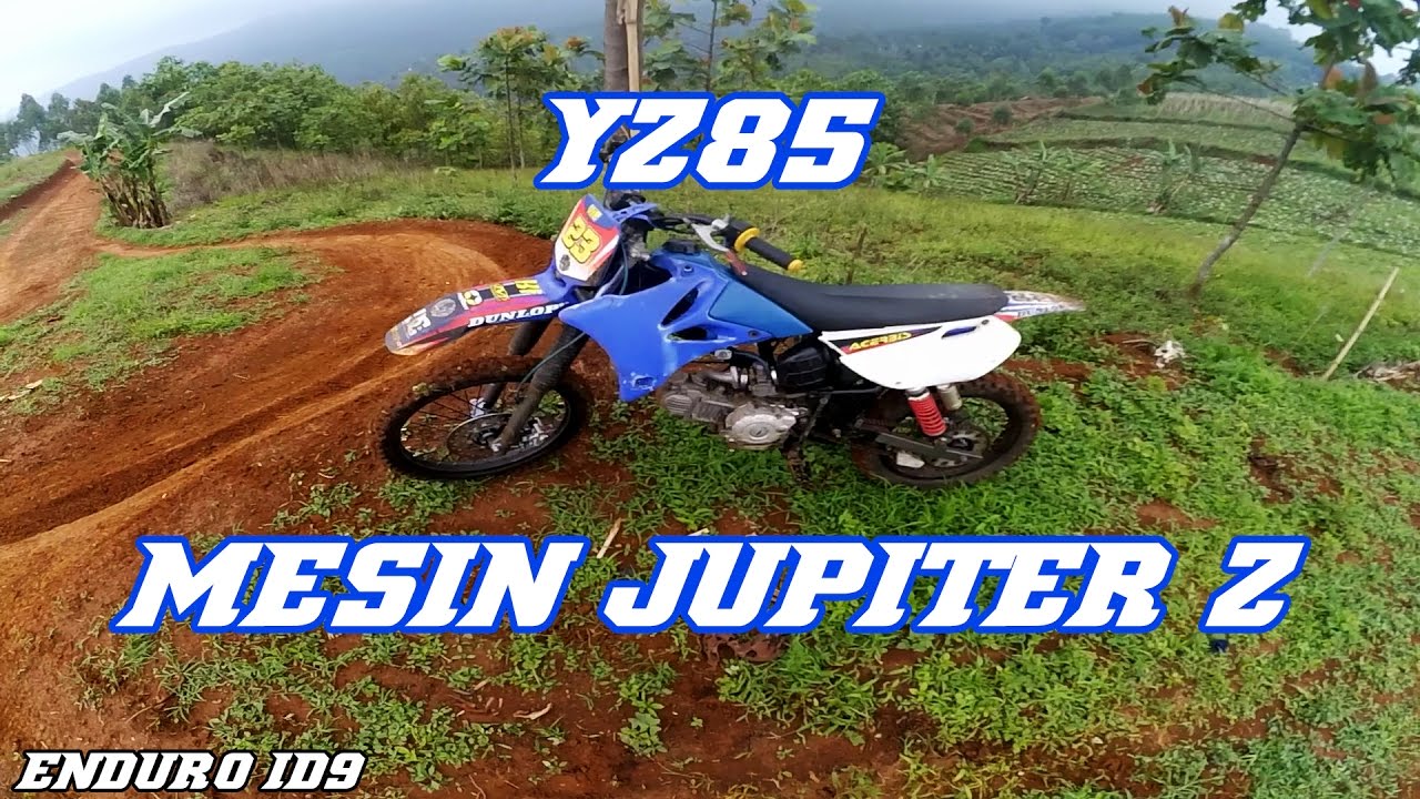 Test Ride Trail Custom YZ85 Mesin Jupiter Z Grasstrack Tenaga