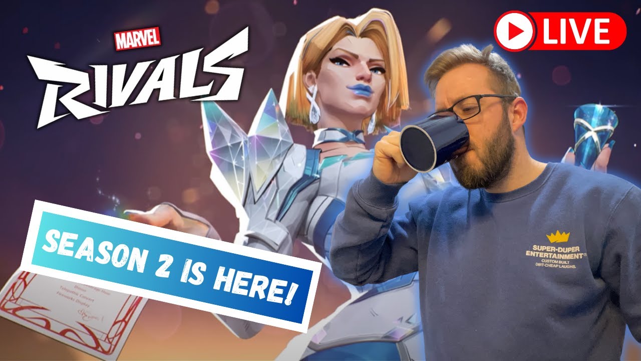 🔴 LIVE - COFFEE STREAM | MARVEL RIVALS | SEASON 2 IS HERE!! - YouTube