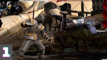 Mortal Kombat Mobile - Gameplay Walkthrough Part 1 - Towers 1-5 (iOS, Android)
