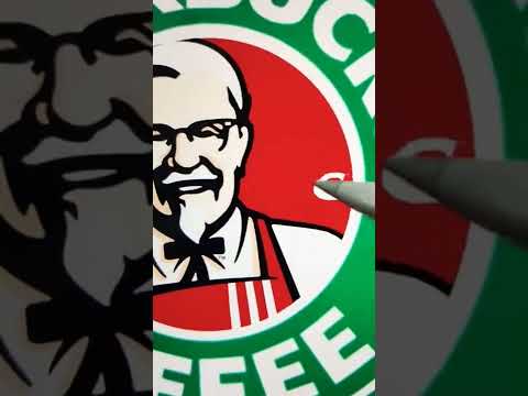 Can You Guess The LogoStarbucks Kfc = Shorts Arttiktok