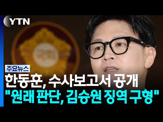"검찰 원래 판단은 김승원 징역 구형"...수사보고서 내용 공개 [앵커리포트] / YTN