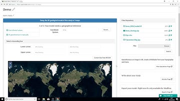 Georeferencing your Model