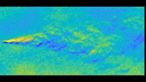 Background Oriented Schlieren (BOS) video of a Propane Jet Mixing with the Air
