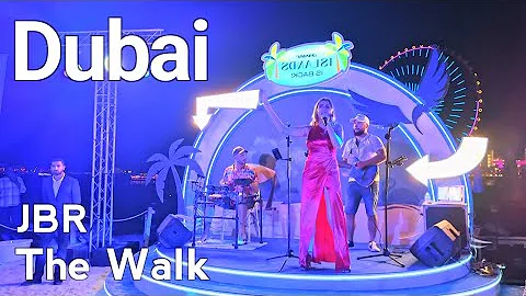 Dubai [4K] Amazing JBR, The Walk Walking Tour 🇦🇪