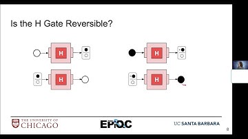 EdX Quantum Computing and Reversibility