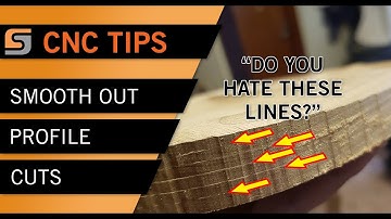 Get Rid Of Horizontal Lines - A Quick Trick In Vectric To Get Perfectly Smooth Edges Every Time