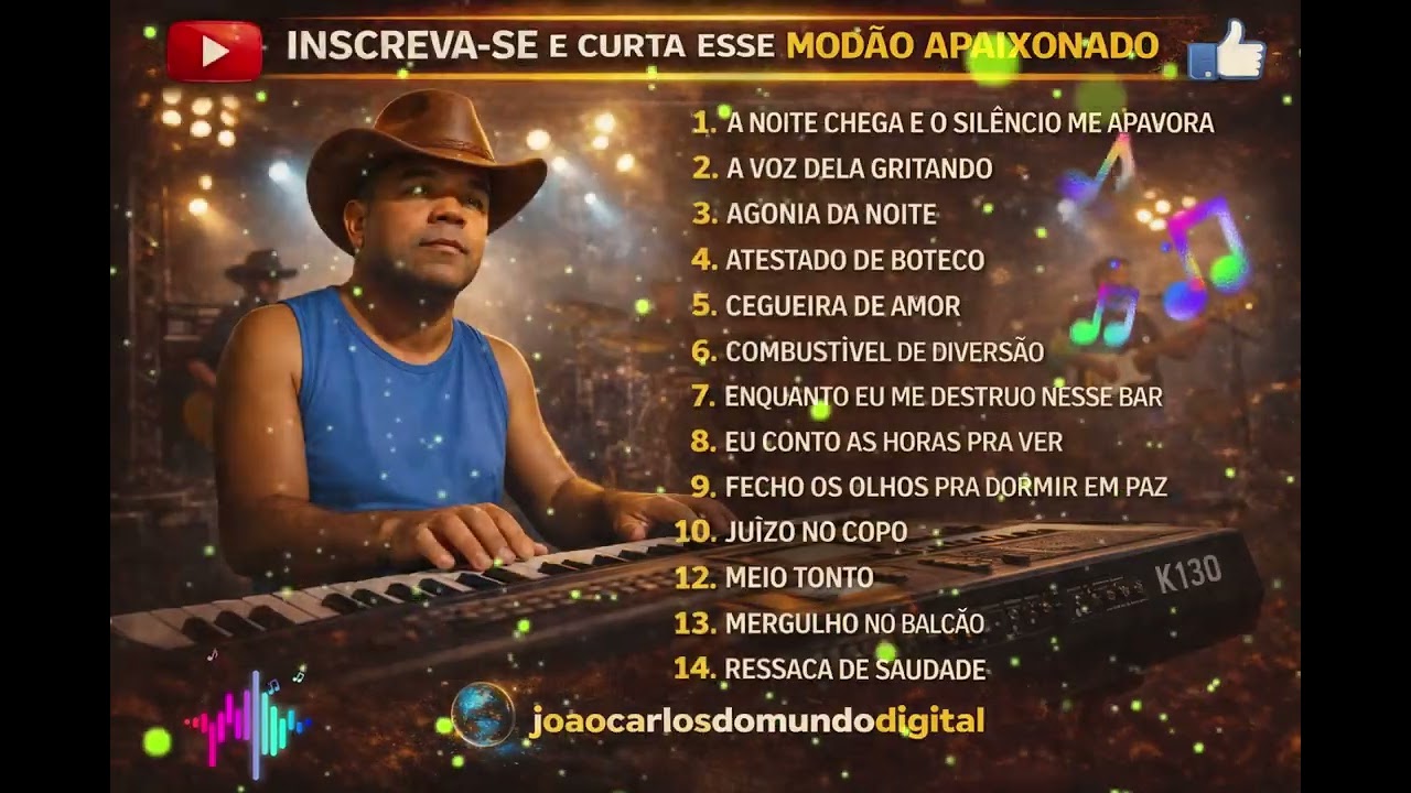 JOÃO CARLOS DO MUNDO DIGITAL 🍺 MODÃO PRA BEBER E SENTIR