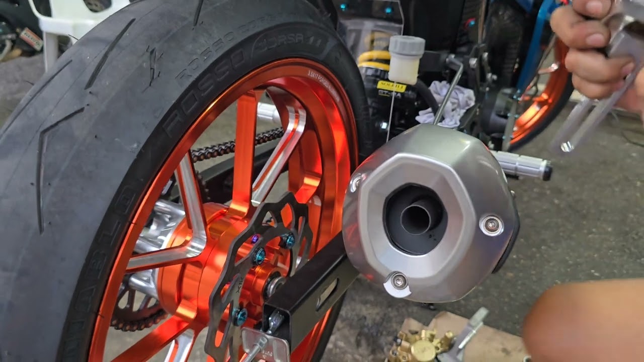 Adelin rear caliper Yamaha Sniper 155 2024 model.