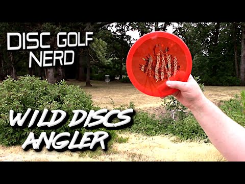 Wild Discs ANGLER Overstable Midrange Disc Review - Disc Golf Nerd
