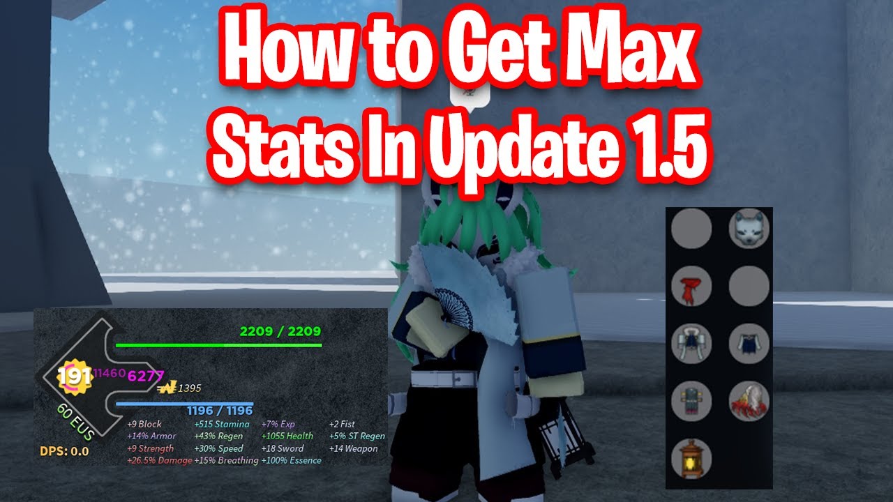 Project Slayers: How to Get Max Stats