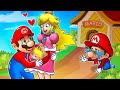 Poor baby marioparents please dont leave me  sad story  super mario bros animation