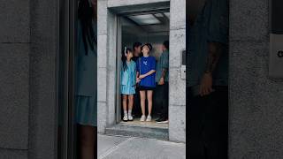 Rude man took the elevator… big mistake🚫 [ZUKA HOUSE]#zukahouse #kindness #justice #elevator #funny