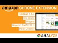 AMALYZE - for Amazon Sellers and Vendors chrome extension