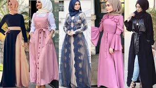 Muslim Fashionelegant Long Muslim Modest Fashion Dresses Ideashijab Style Dress Collection