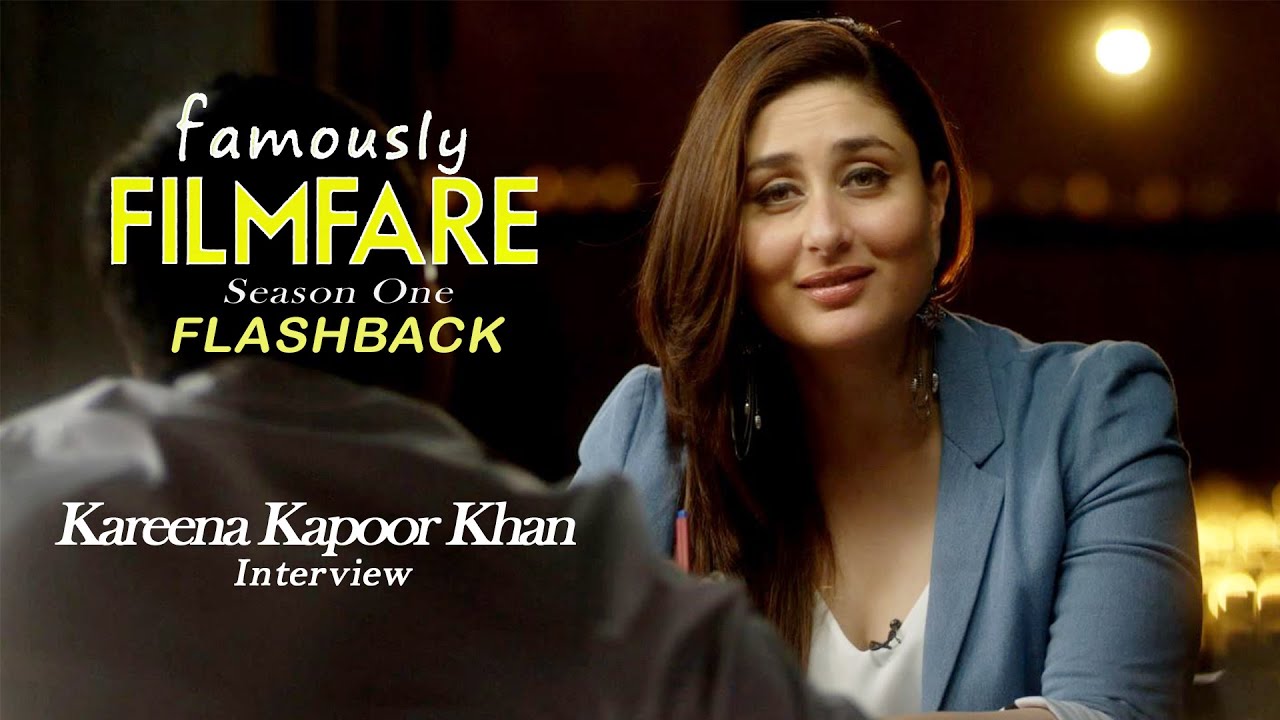 Kareena Kapoor Khan Talks About Being a star a wife and a mother  Famously Filmfare S1  Throwback