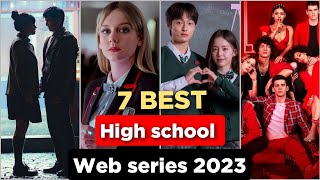 Top 7 Best High School Web Series On Netflix Hindi Dubbed | Teen Drama Web Series 2023