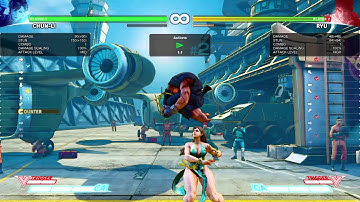 Chun-li cross under anti air setup