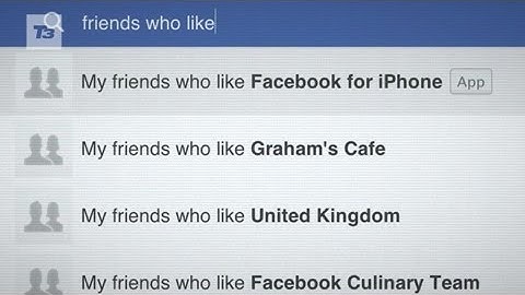 Facebook Graph Search 2013 update