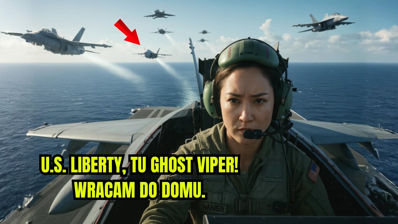 Użyli myśliwców F-22, aby ją przechwycić nad lotniskowcem, ale zamarli, gdy usłyszeli głos w radiu