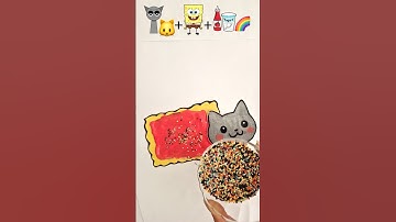 I made Sprunki OC Nyan Cat with emoji mixing! #nyancat#sprunki#incrediboxsprunki#incredibox#emojimix