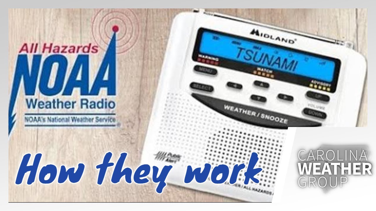 How NOAA weather radios work in severe weather [Ep. 416] YouTube