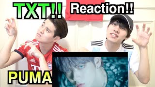 【TXT (투모로우바이투게더) (PUMA)'동물원을 빠져나온 퓨마' 】Japanese guys react to a Kpop star [ENG sub]