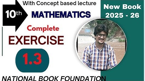 Class 10 Exercise 1.3  NBF Maths Ex 1.3 |  Complex numbers Fbise Islamabad maths 10th