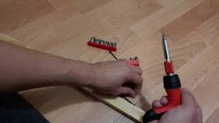 Отвертка Т образная реверсионная INTERTOL VT 1015