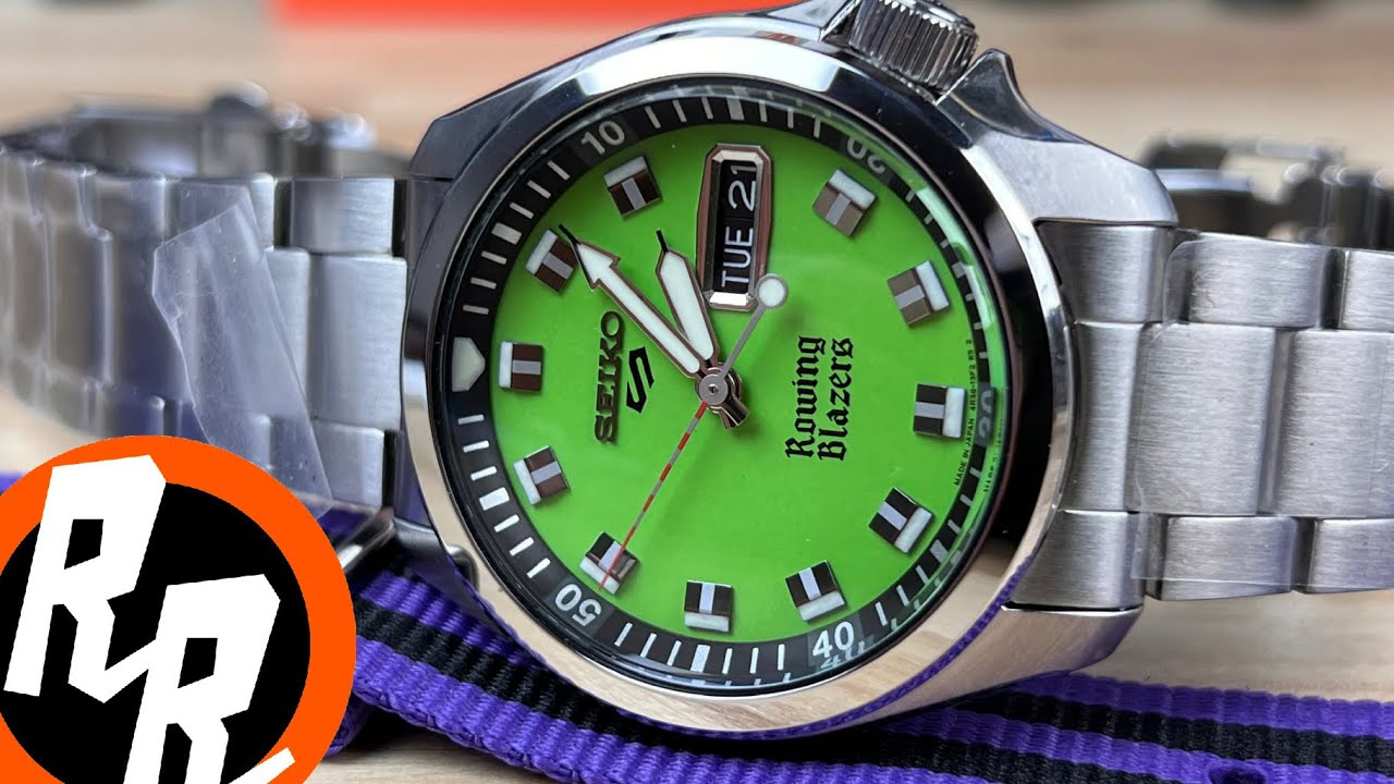 Seiko SRPJ59 Rowing Blazers Limited Edition - YouTube