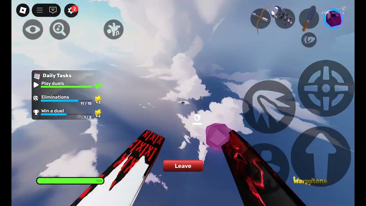 Say this glitch for bug net in roblox rivals