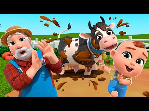 Old MacDonald Had a Farm (Wash the Animals!) | Lalafun Nursery Rhymes & Kids Songs