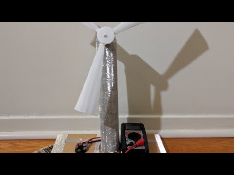 Vidéo: Eolienne DIY : Comment Fabriquer Une éolienne Maison à Partir D'une Machine à Laver, De Bouteilles En Plastique Et D'un Moteur De Roue