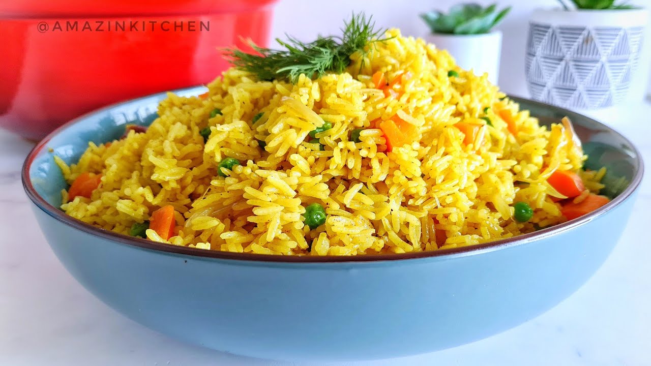 Рецепт риса карри || Amazin Kitchen