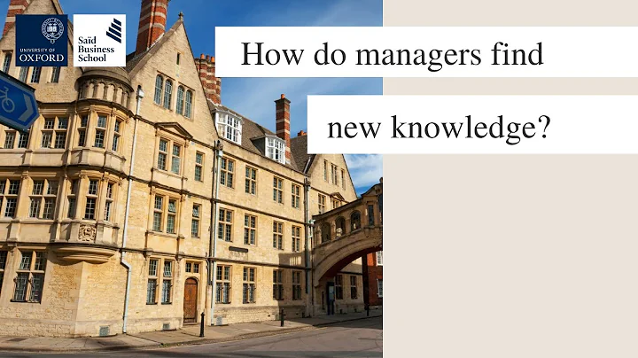 How do managers find new knowledge - What is the role of change agents in helping c