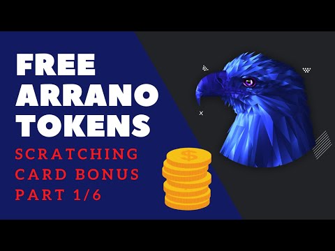 Airdrop Free ANO (Arrano) Token - Scratching Card Bonus part 1/6 | Cryptocurrency Airdrop 2020