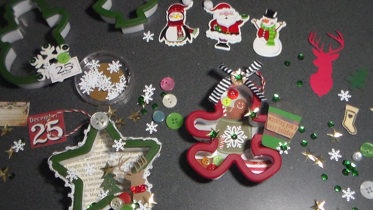 DIY Cookie Cutter Ornament