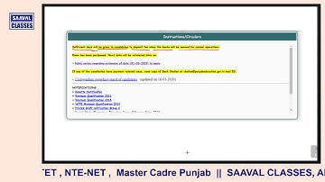 Last Date (Master Cadre+ETT) Fees Deposition is Postpone